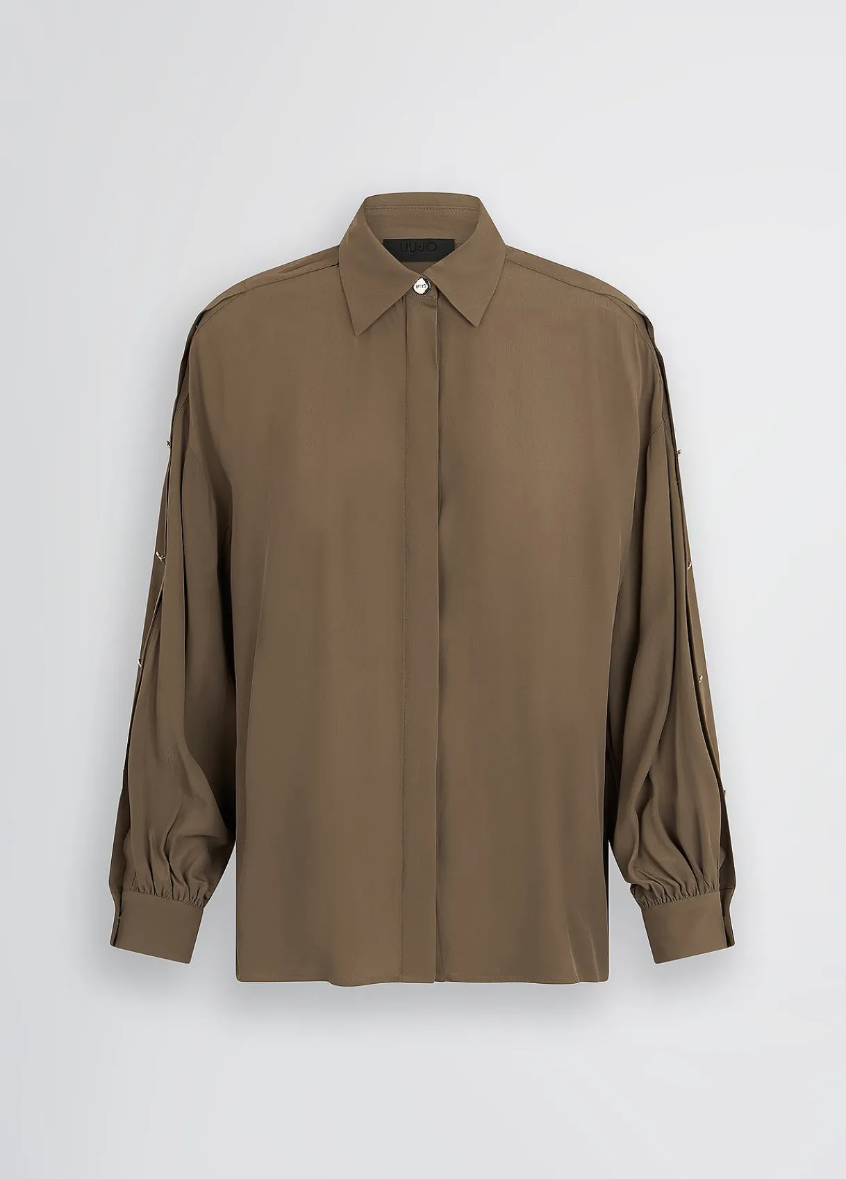 Liu Jo Chemise en crêpe de Chine|Femme Chemises Et Blouses