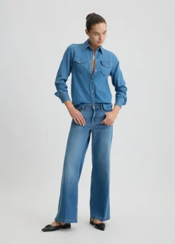 Liu Jo Chemise en denim|Femme Chemises Et Blouses