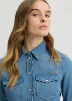 Liu Jo Chemise en denim|Femme Chemises Et Blouses