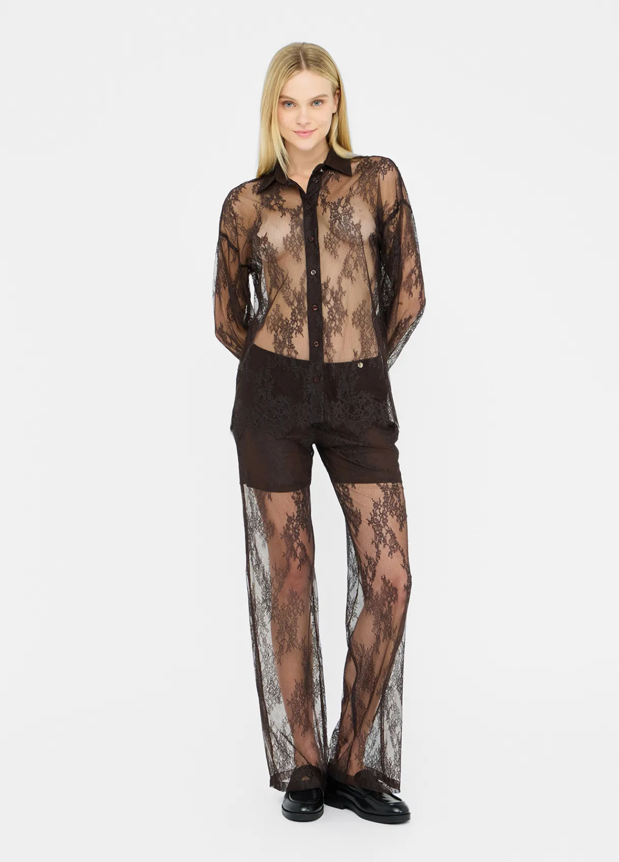 Liu Jo Chemise en dentelle|Femme Chemises Et Blouses
