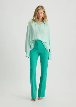 Liu Jo Chemise en georgette avec plis|Femme Chemises Et Blouses