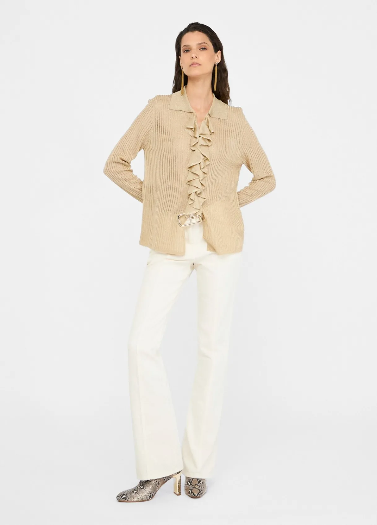 Liu Jo Chemise en maille Lurex®|Femme Mailles