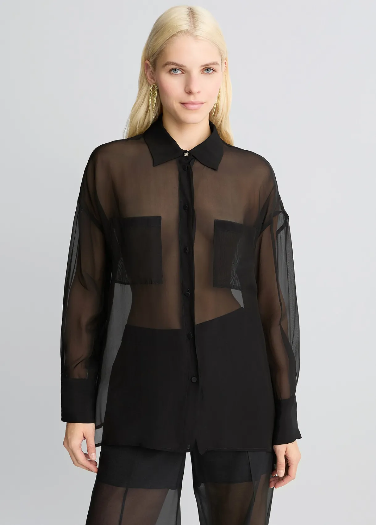 Liu Jo Chemise en organza|Femme Chemises Et Blouses
