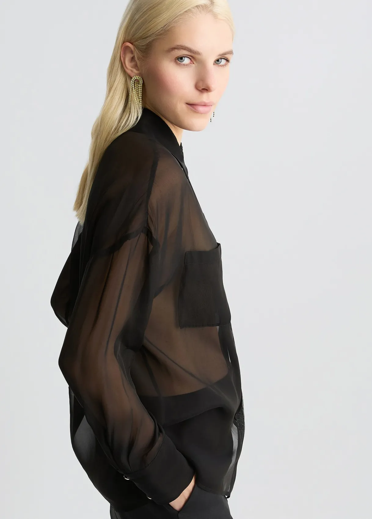 Liu Jo Chemise en organza|Femme Chemises Et Blouses