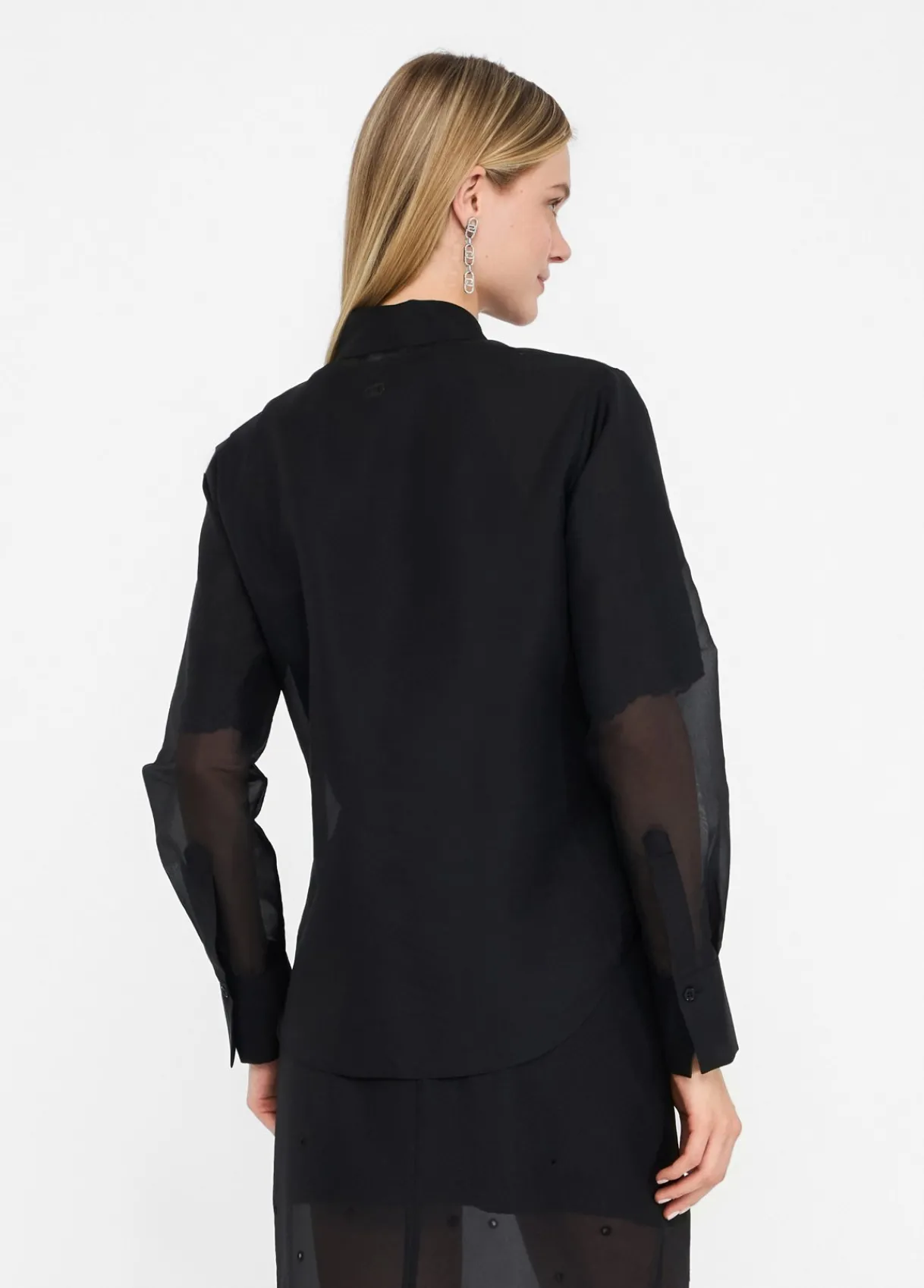 Liu Jo Chemise en organza avec broderies|Femme Chemises Et Blouses