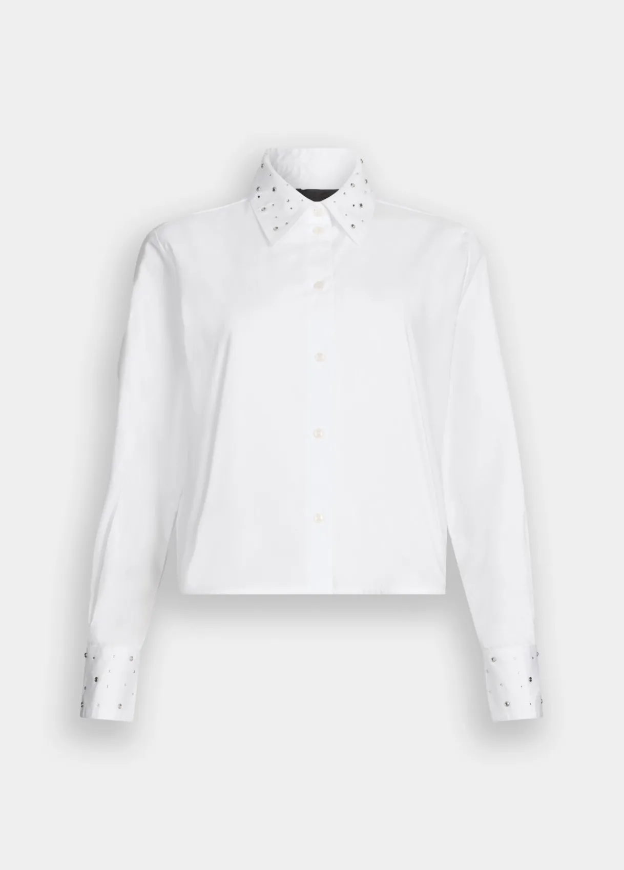 Liu Jo Chemise en popeline avec strass|Femme Chemises Et Blouses