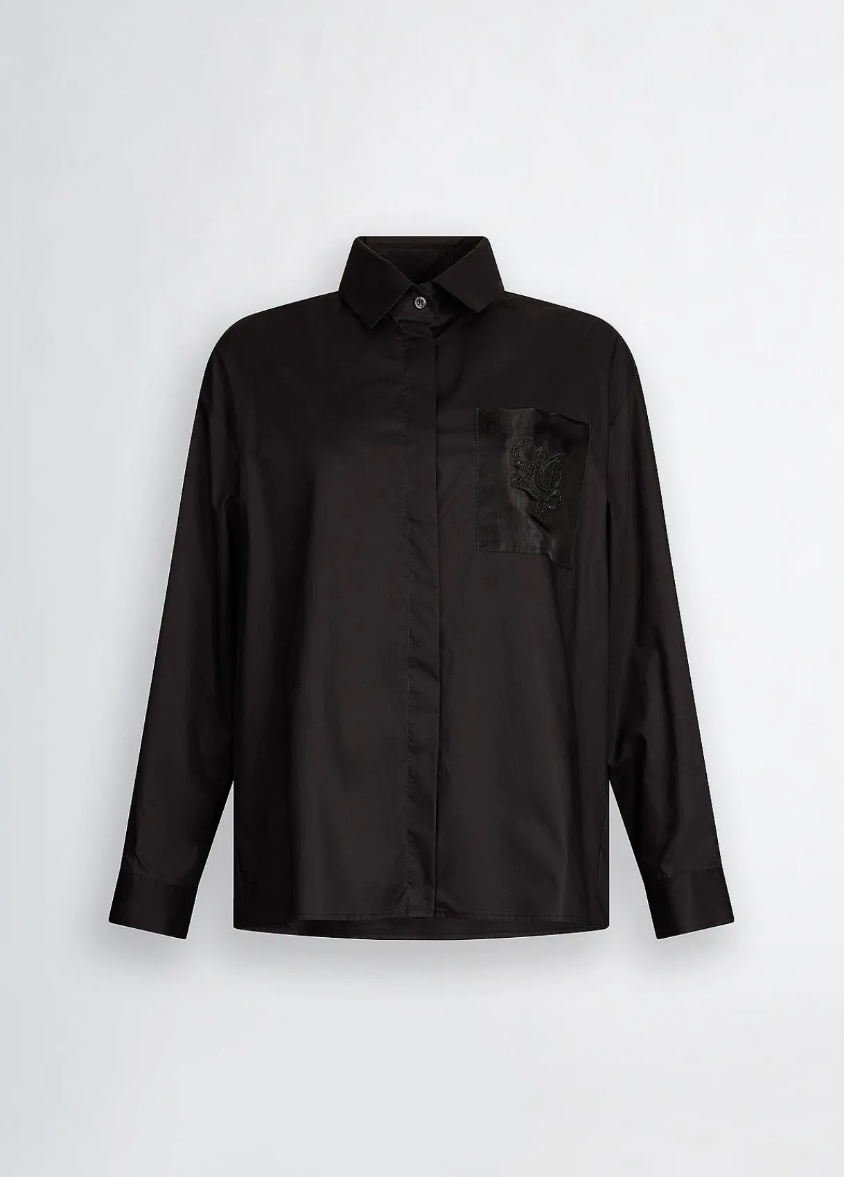 Liu Jo Chemise en popeline avec strass|Femme Chemises Et Blouses