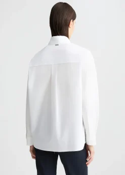 Liu Jo Chemise en popeline avec strass|Femme Chemises Et Blouses