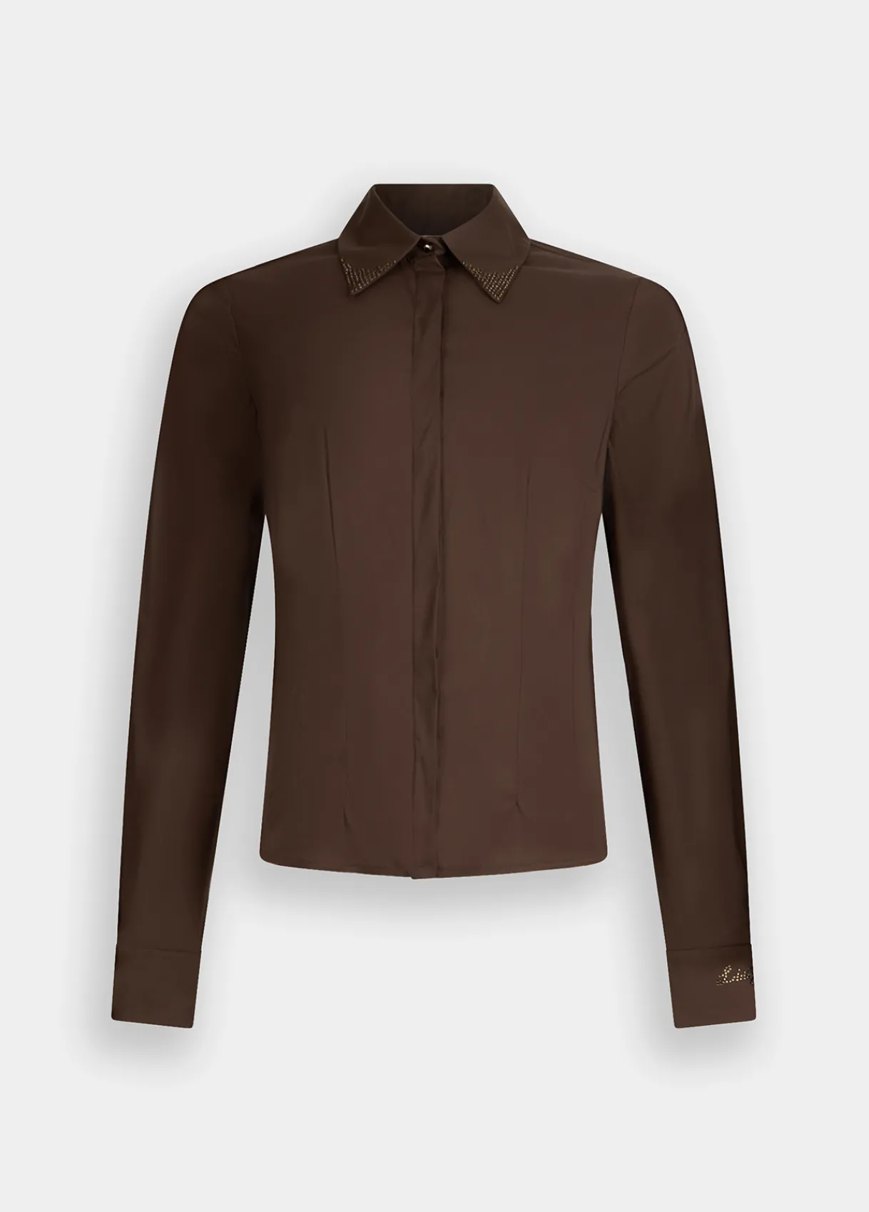 Liu Jo Chemise en popeline avec strass|Femme Chemises Et Blouses