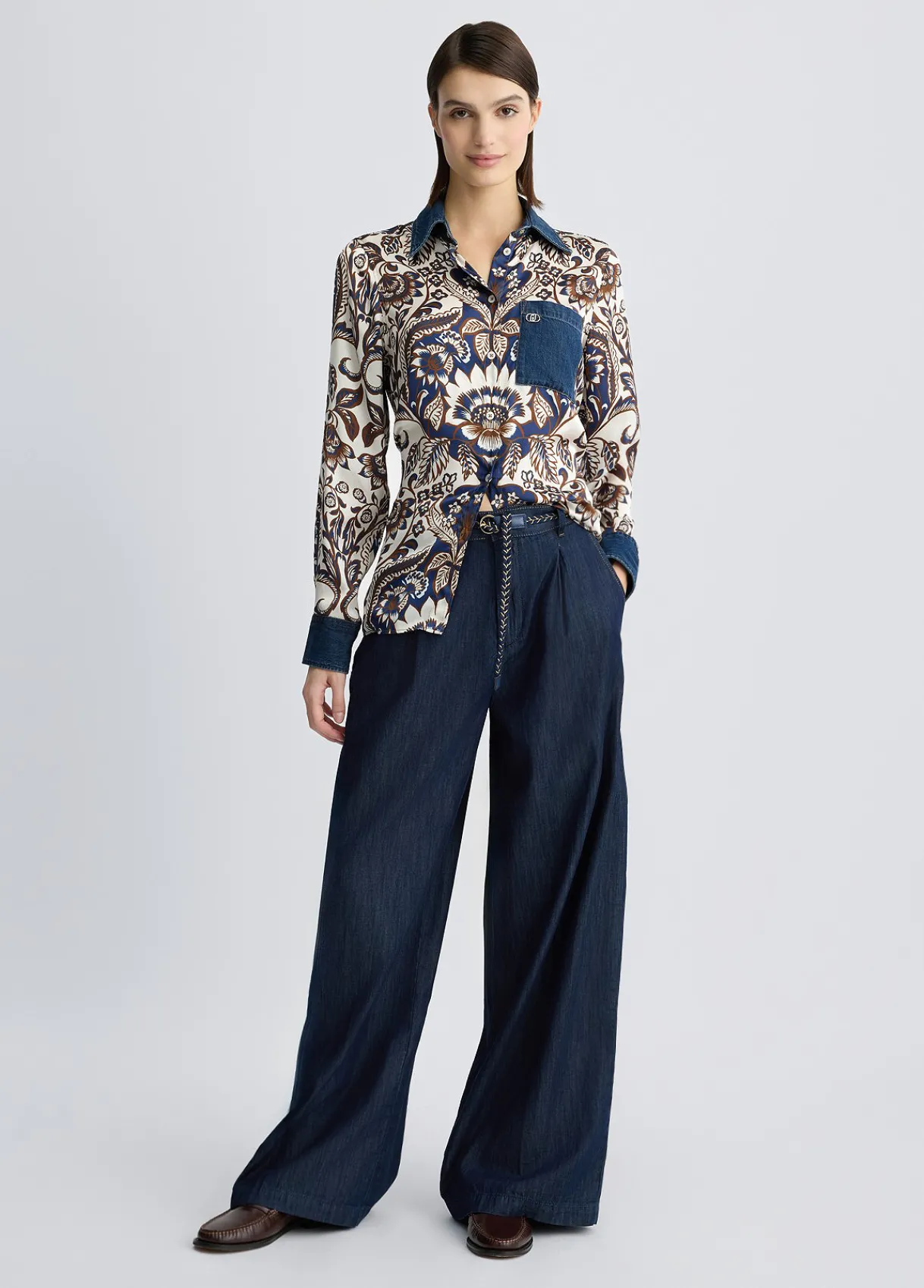 Liu Jo Chemise en satin imprimé|Femme Chemises Et Blouses