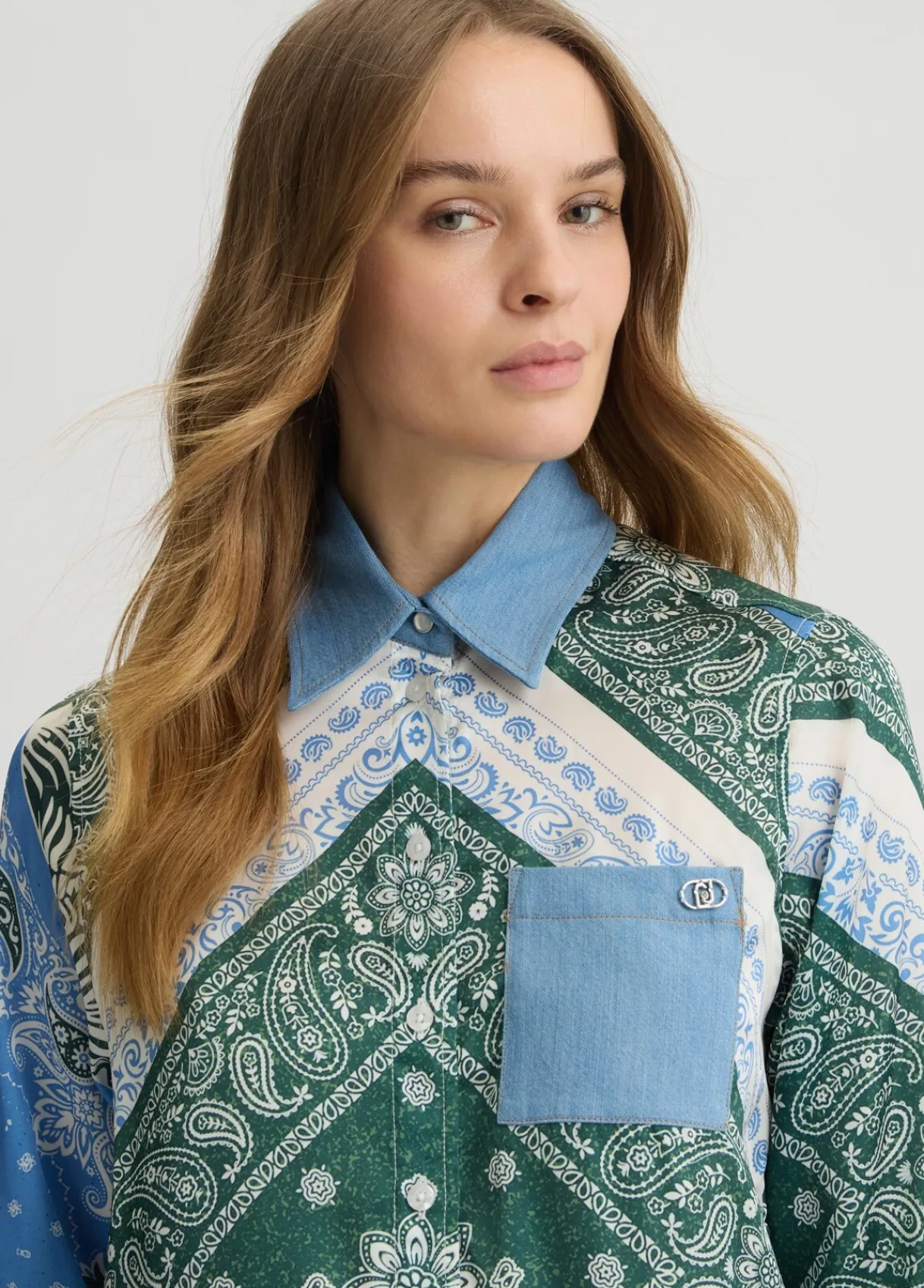 Liu Jo Chemise en satin imprimé|Femme Chemises Et Blouses