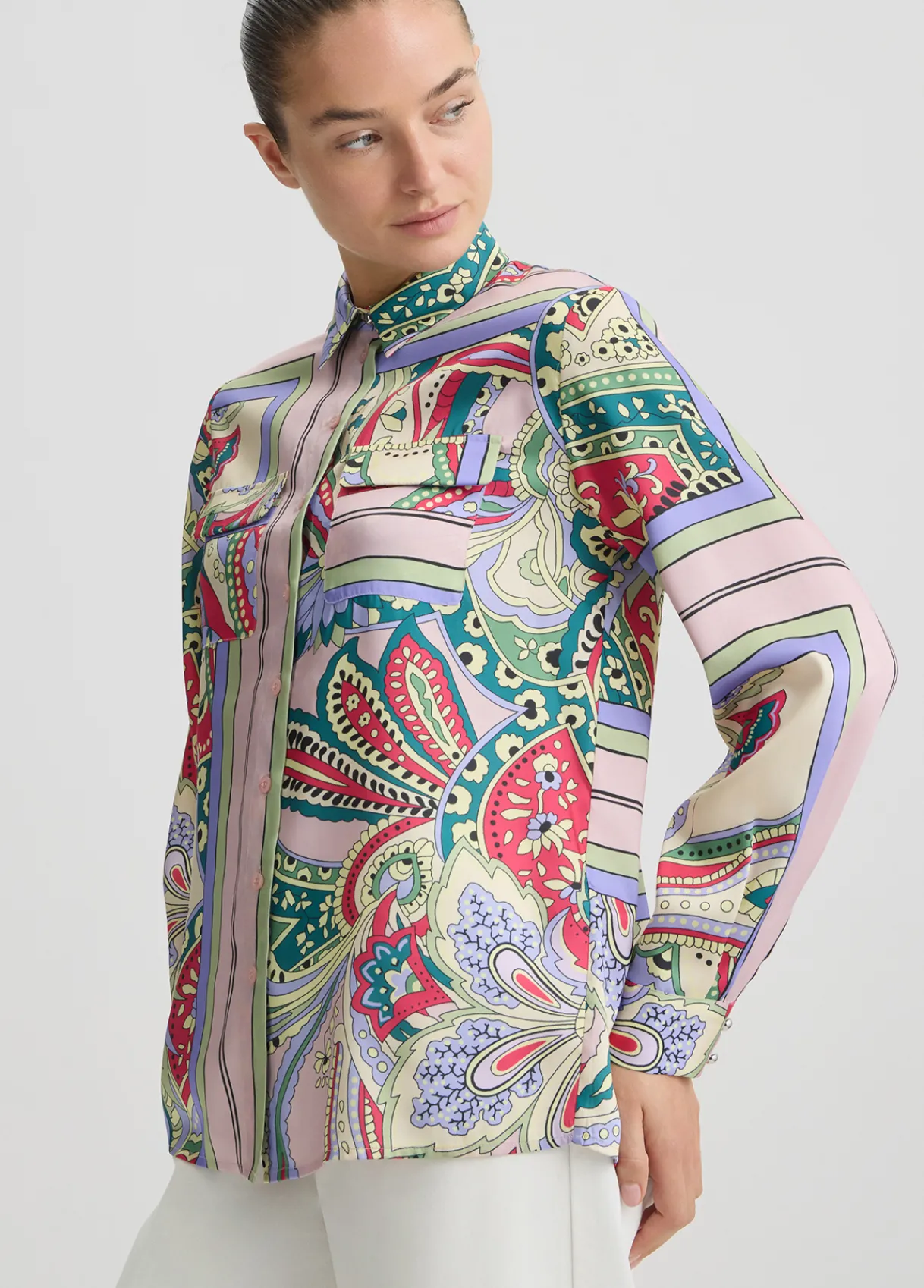 Liu Jo Chemise en satin imprimé|Femme Chemises Et Blouses