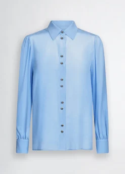 Liu Jo Chemisier en crêpe de chine|Femme Chemises Et Blouses