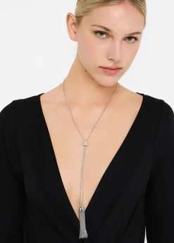 Liu Jo Collier avec pampilles métalliques|Femme Jewelry
