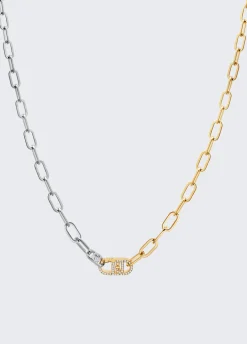 Liu Jo Collier bicole avec logo|Femme Jewelry