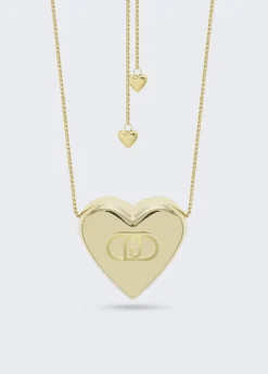 Liu Jo Collier multirang avec cœur|Femme Jewelry