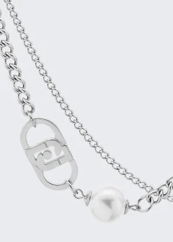 Liu Jo Collier multirang avec perle|Femme Jewelry