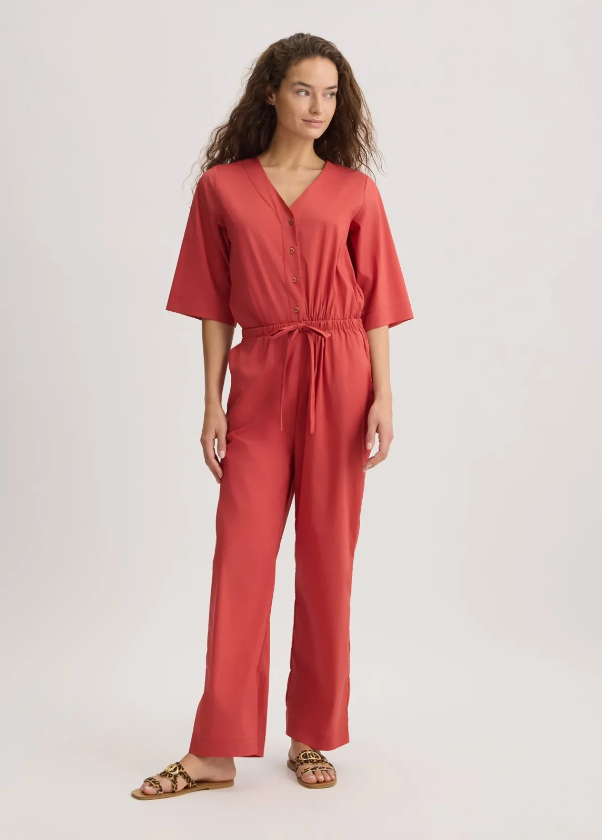 Liu Jo Combinaison en coton|Femme Mode Plage|Robes