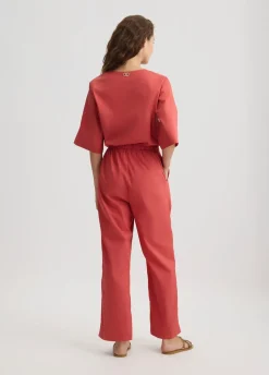 Liu Jo Combinaison en coton|Femme Mode Plage|Robes