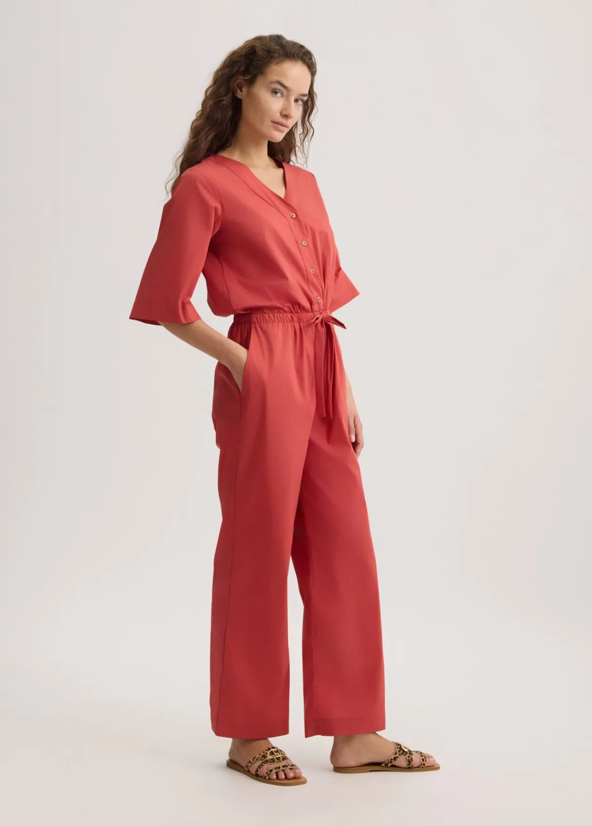 Liu Jo Combinaison en coton|Femme Mode Plage|Robes