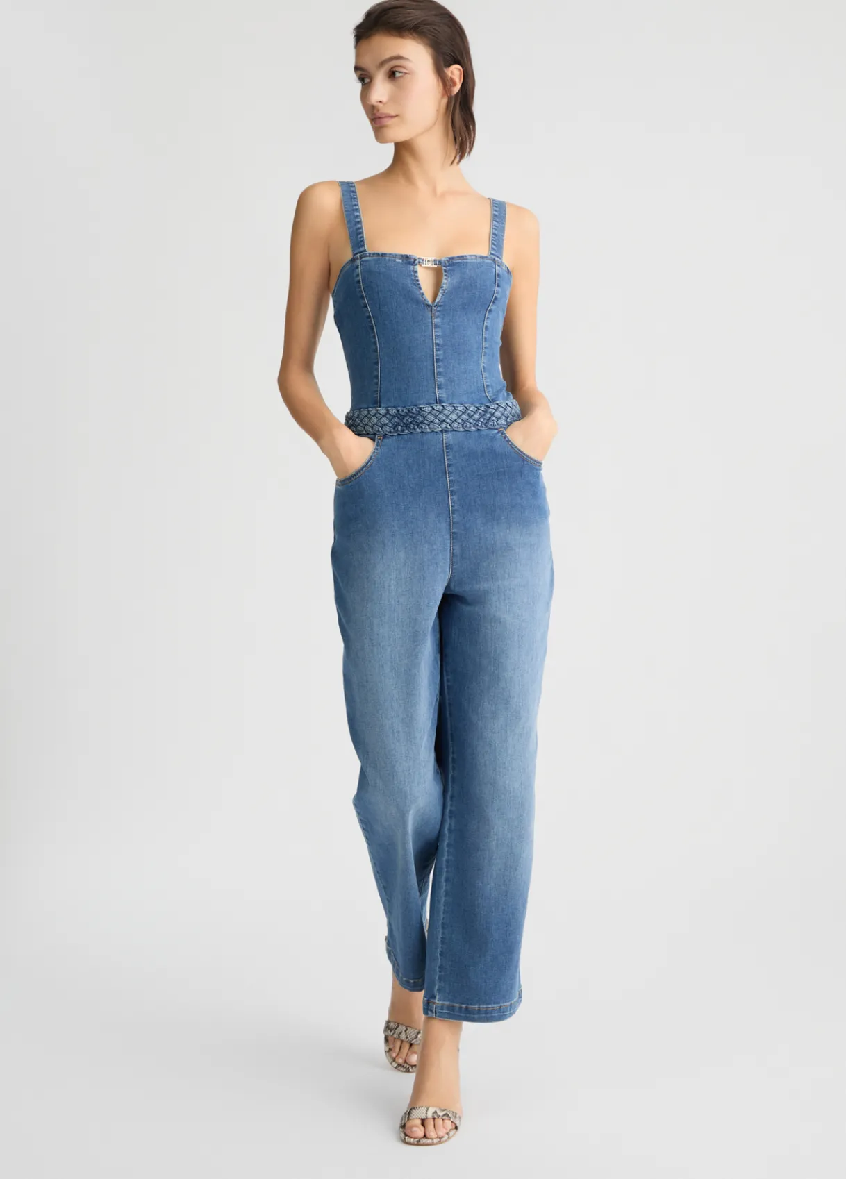 Liu Jo Combinaison en toile denim|Femme Robes