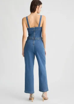 Liu Jo Combinaison en toile denim|Femme Robes