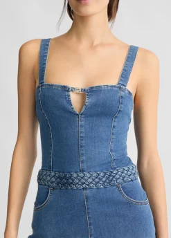 Liu Jo Combinaison en toile denim|Femme Robes
