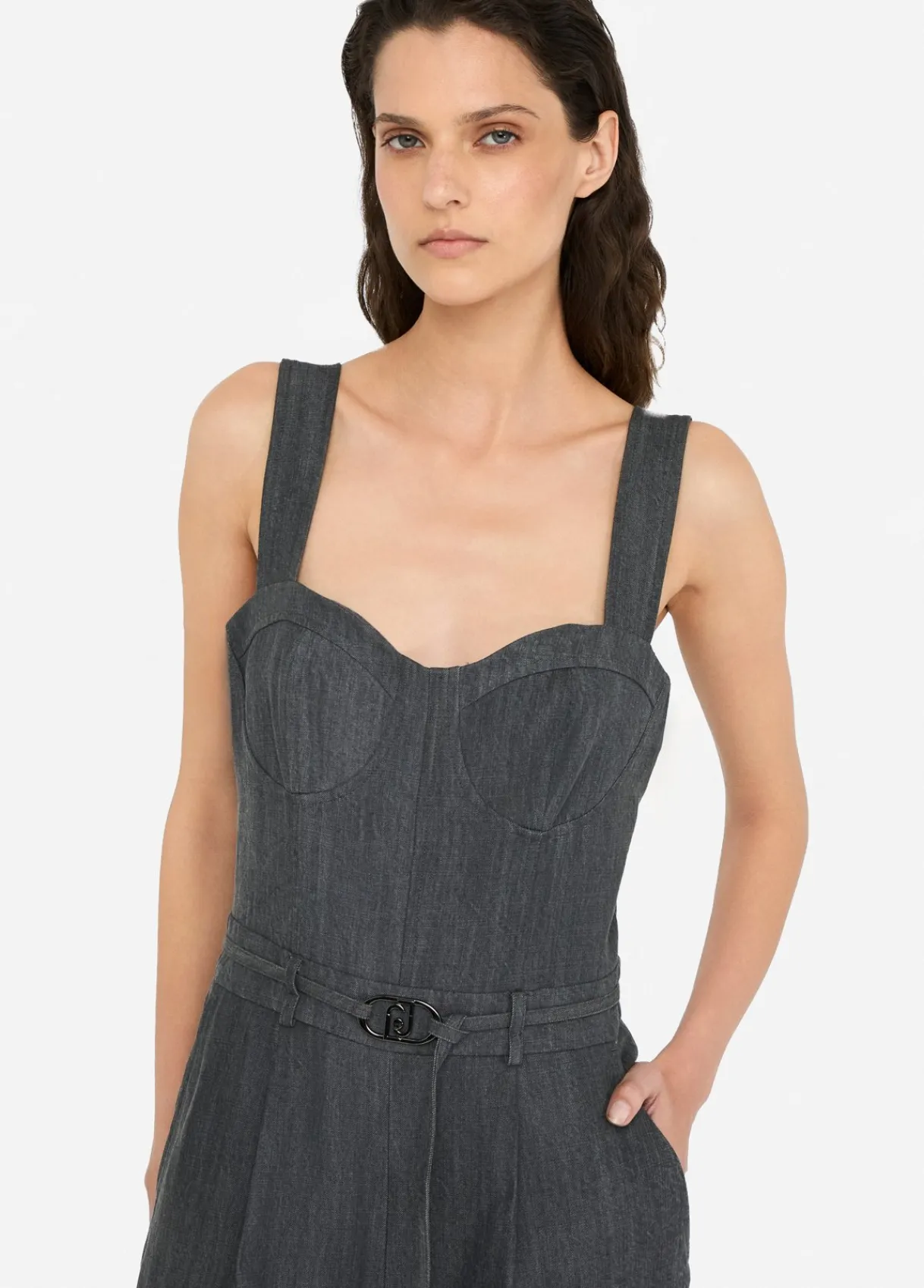 Liu Jo Combinaison en toile denim|Femme Robes