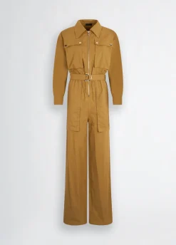 Liu Jo Combinaison worker couleur moutarde|Femme Robes