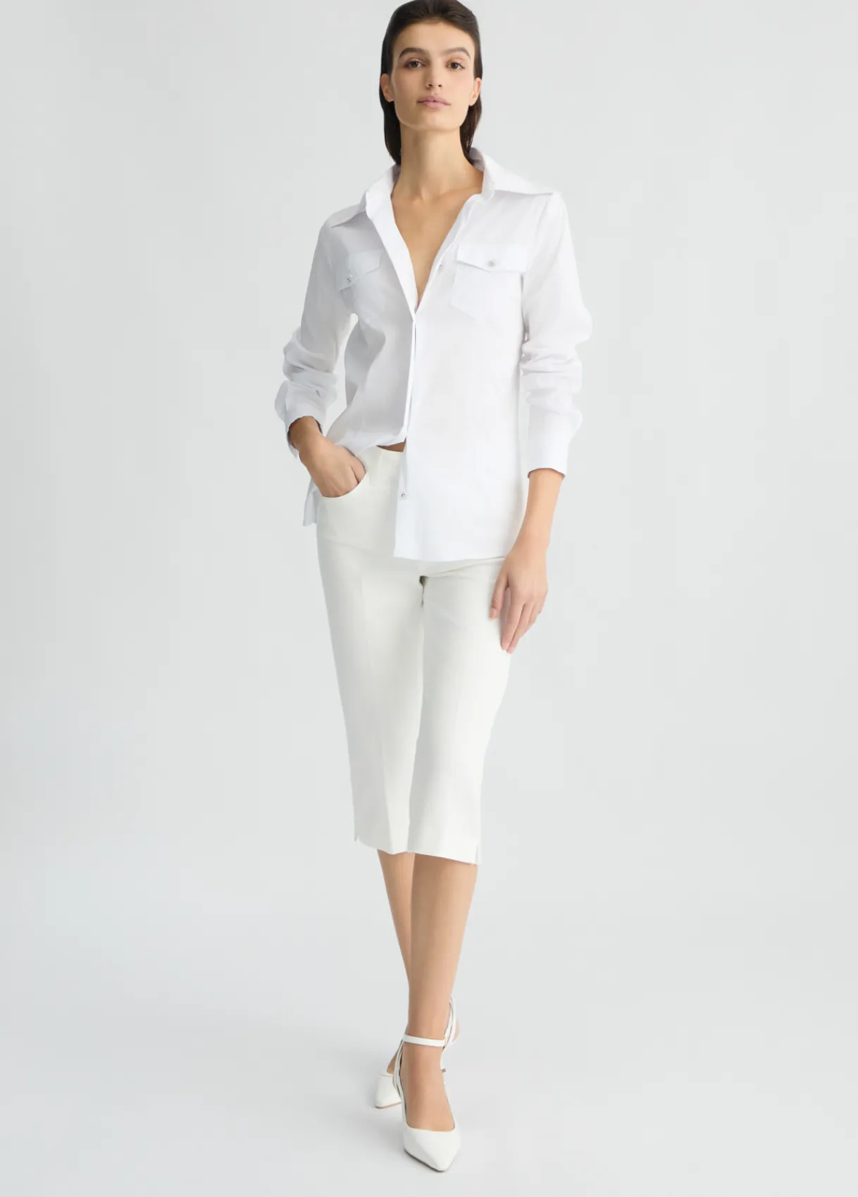 Liu Jo Corsaire en denim|Femme Pantalons