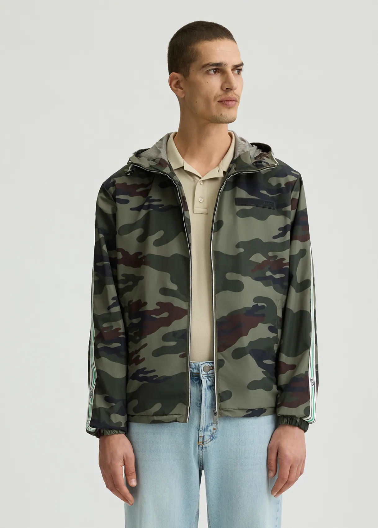 Liu Jo Coupe-vent camouflage|Homme Pardessus