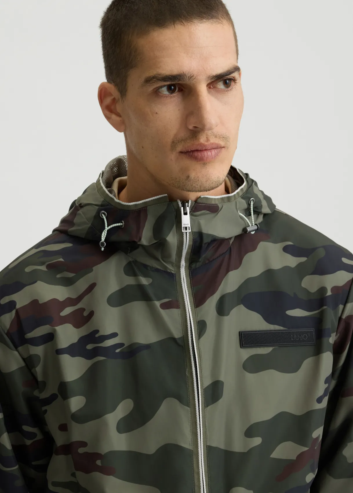 Liu Jo Coupe-vent camouflage|Homme Pardessus