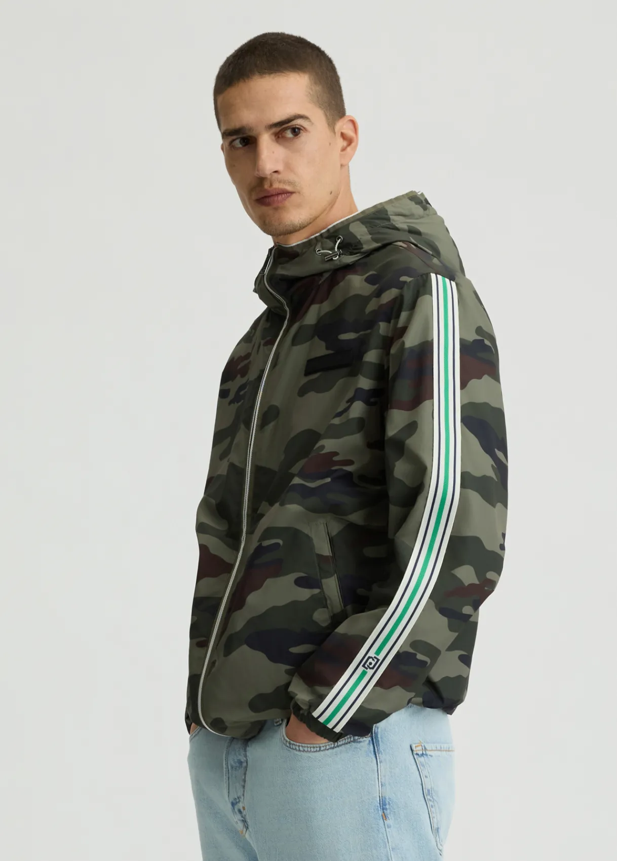 Liu Jo Coupe-vent camouflage|Homme Pardessus