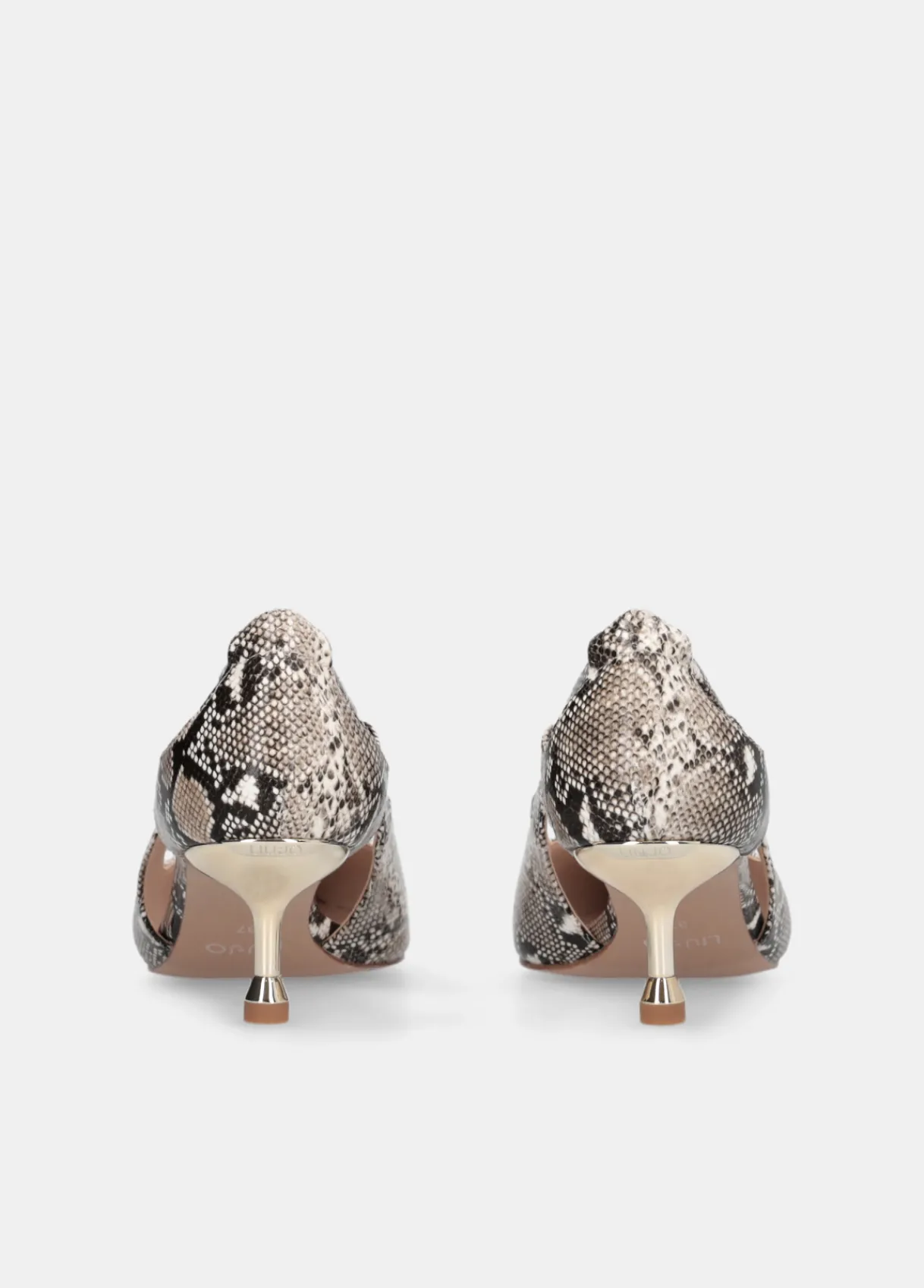 Liu Jo Escarpins à imprimé python avec découpe|Femme Escarpins