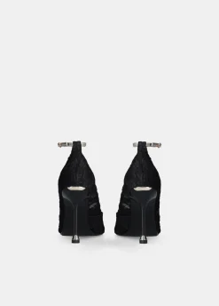 Liu Jo Escarpins en dentelle avec logo bijou|Femme Escarpins