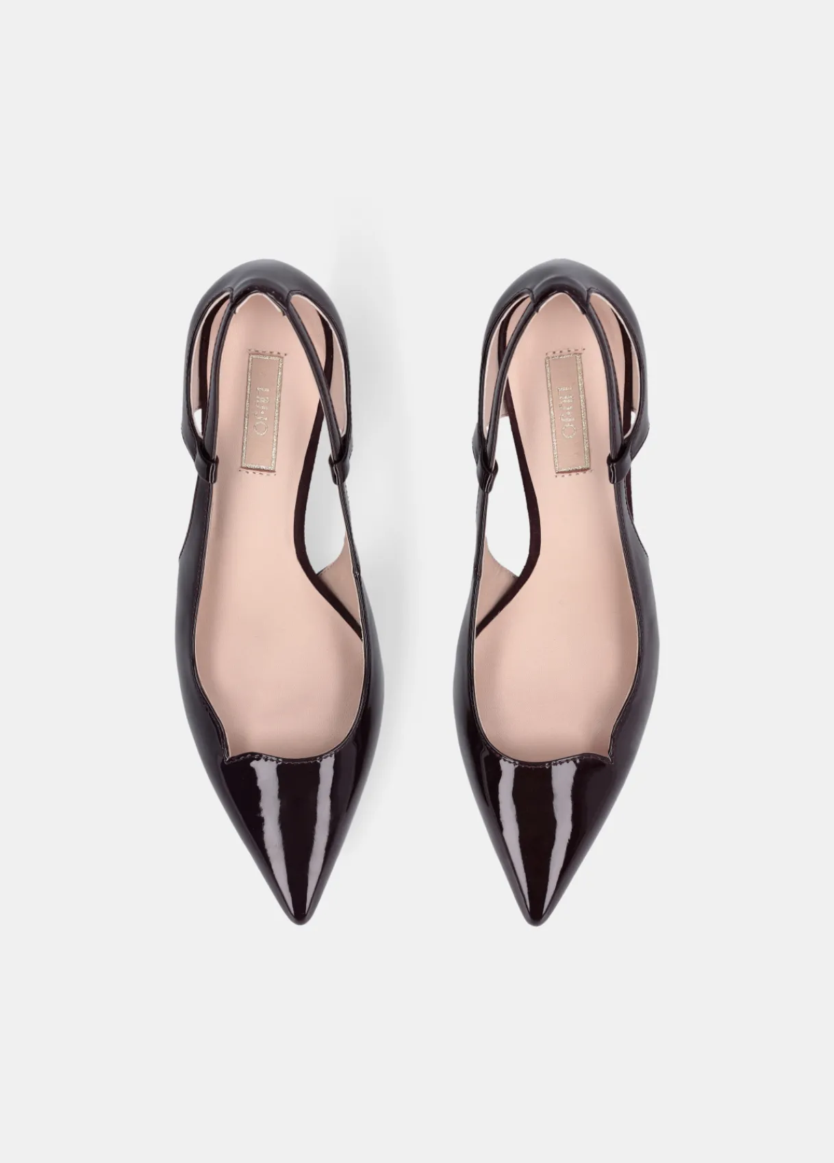 Liu Jo Escarpins en vernis avec découpe|Femme Escarpins