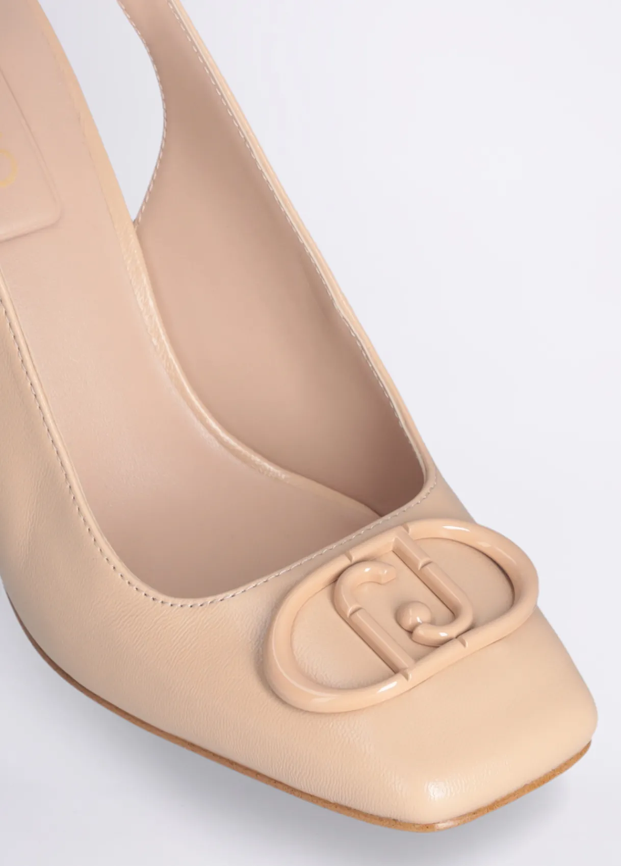 Liu Jo Escarpins ouverts à talons logotés|Femme Escarpins