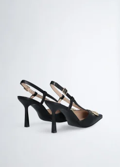 Liu Jo Escarpins ouverts avec maxi logo|Femme Escarpins