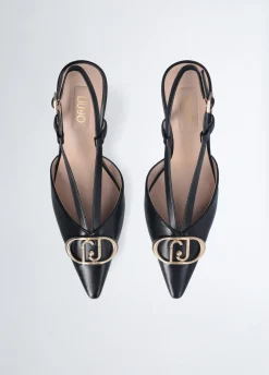 Liu Jo Escarpins ouverts avec maxi logo|Femme Escarpins