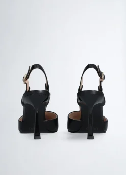 Liu Jo Escarpins ouverts avec maxi logo|Femme Escarpins