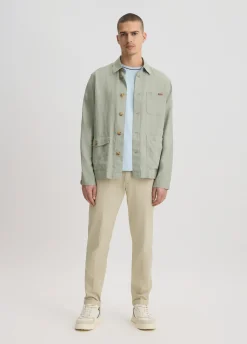 Liu Jo Field jacket 100% lin|Homme Vestes Et Gilets