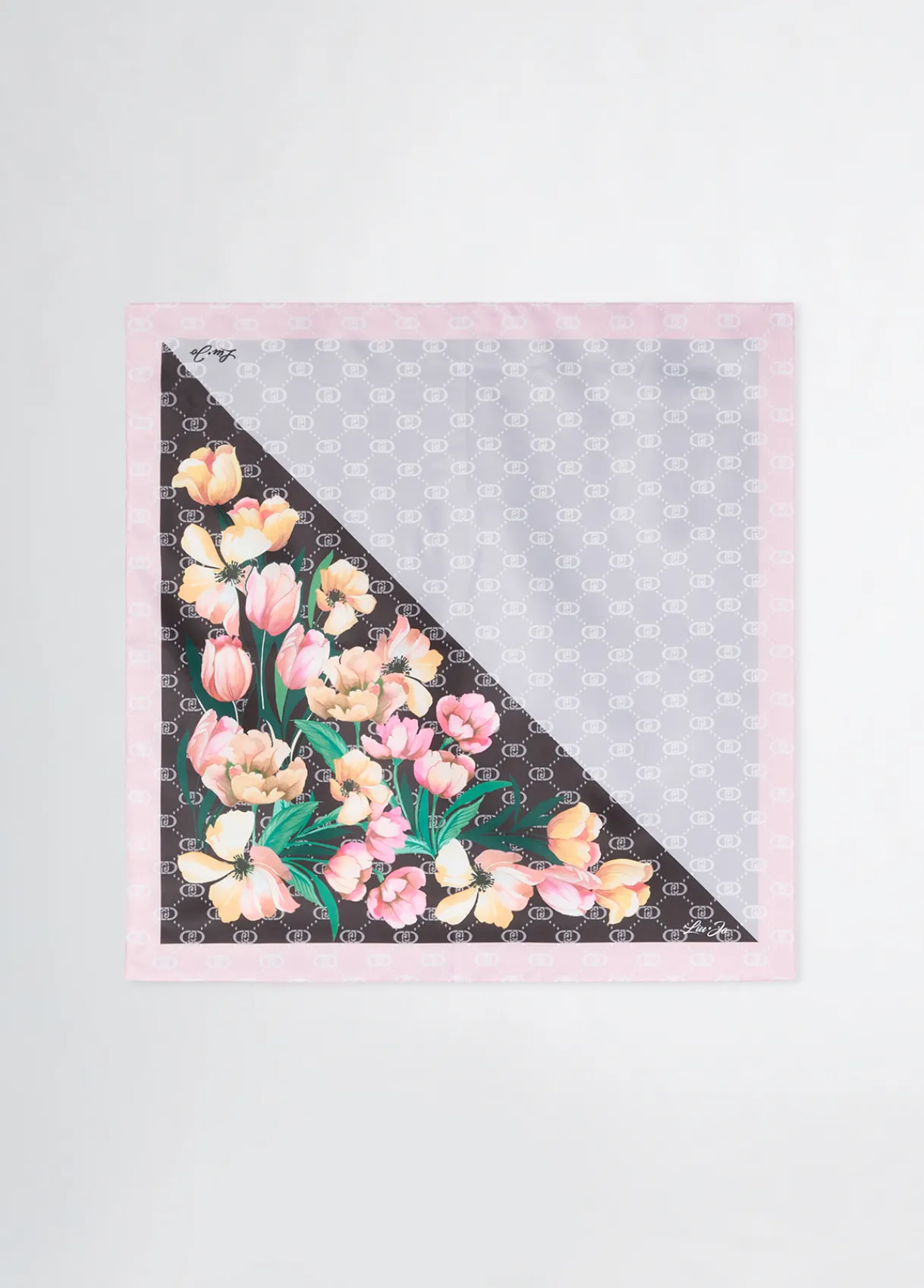 Liu Jo Foulard avec angle floral|Femme Écharpes Et Foulards