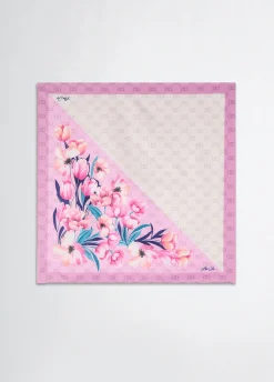 Liu Jo Foulard avec angle floral|Femme Écharpes Et Foulards