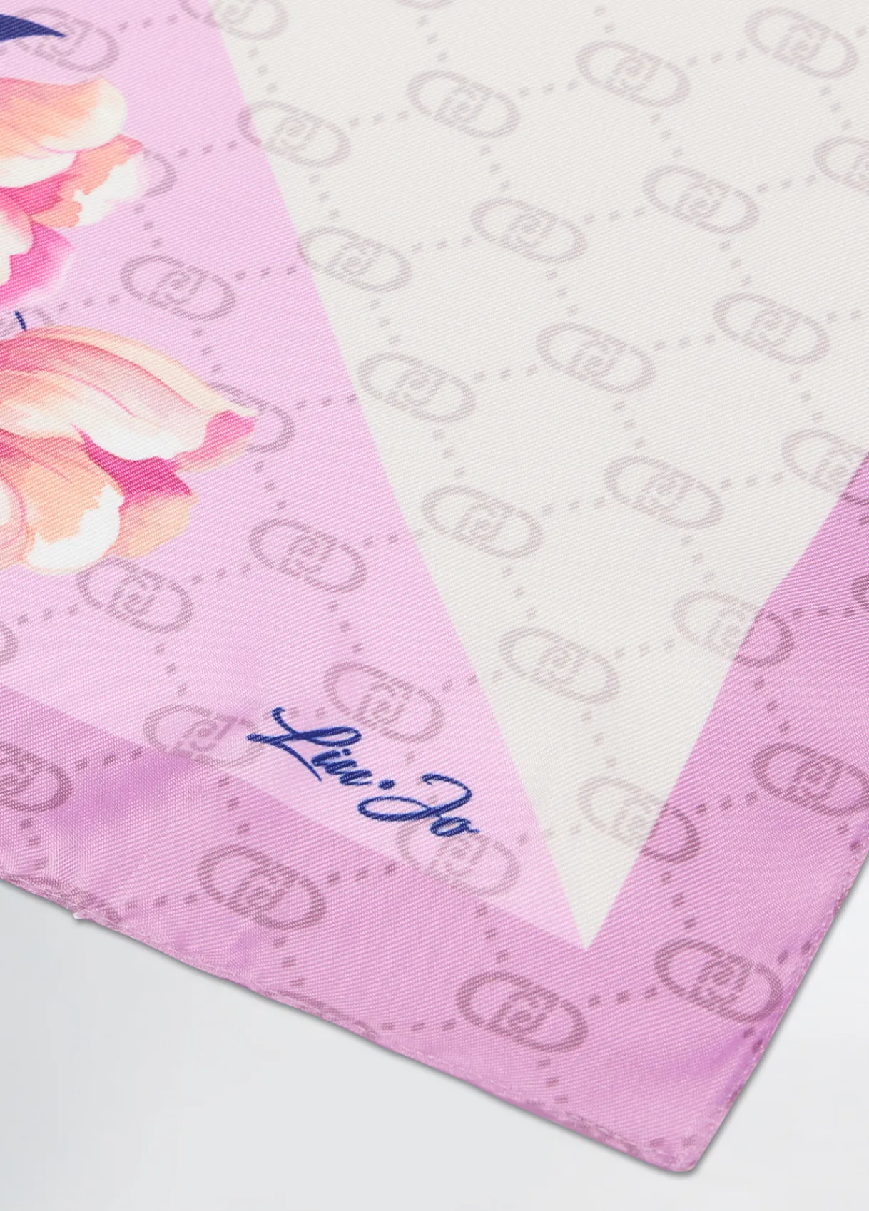 Liu Jo Foulard avec angle floral|Femme Écharpes Et Foulards