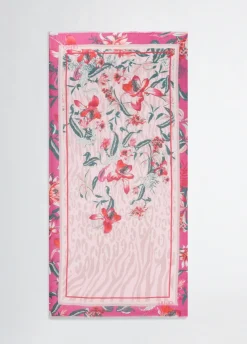 Liu Jo Foulard avec imprimé à fleurs|Femme Écharpes Et Foulards