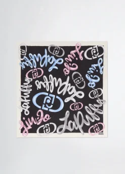 Liu Jo Foulard avec logo|Femme Écharpes Et Foulards