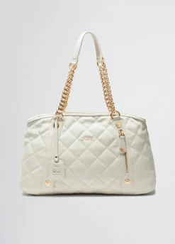 Liu Jo Fourre-tout format moyen matelassé avec charm|Femme Sac Shopper
