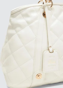 Liu Jo Fourre-tout format moyen matelassé avec charm|Femme Sac Shopper