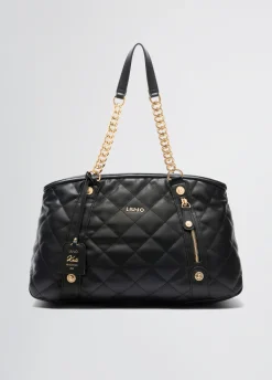 Liu Jo Fourre-tout format moyen matelassé avec charm|Femme Sac Shopper