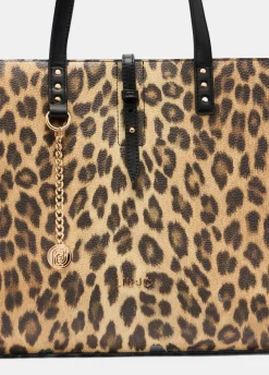 Liu Jo Fourre-tout grand format animalier|Femme Sac Shopper